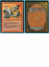 Goblin Grenade (B) Fallen Empires NM Misprint Miscut CARD (m15512) ABUGames