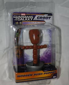 Guardians of Galaxy GOTG Groot Wooden Push Puppet Figure Toy New NOS MIP - Picture 1 of 4