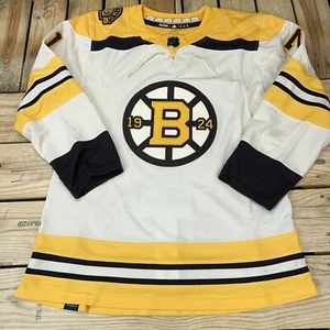 adidas Boston Bruins 100th Anniversary Patch Taylor Hall #71 Jersey Size 42 - Picture 1 of 8