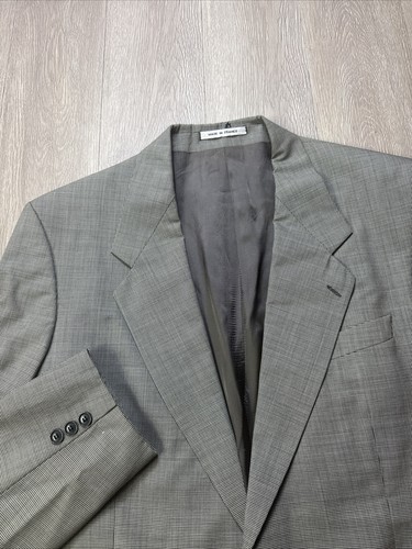 SAINT LAURENT (YSL) Giacca blazer vintage YSL Yves Saint Laurent uomo 44R cappotto sportivo sottile