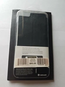 Twelve South SurfacePad Leather Wallet Slim Case iPhone 6 Plus/6s Plus - Black - Picture 1 of 3