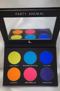 Paleta de sombras de ojos de animales de fiesta de Laura Lee Los Ángeles. Nuevo. 6 hermosos colores - Imagen 1 de 3