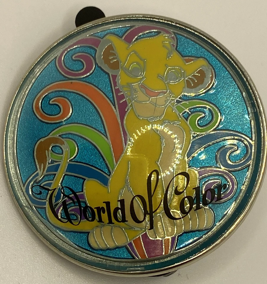 Prendedor Burbuja Misterioso Disney World of Color SIMBA Rey León COMO NUEVO Foto 1 de 1