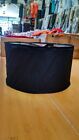Large hat box black with Clear PVC Top