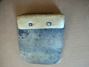 ANTICO PRIMITIVO COLTELLO DA TAGLIO FATTO A MANO CHIODI QUADRATI E VECCHIA LAMA SEGHETTO - Foto 1 di 6