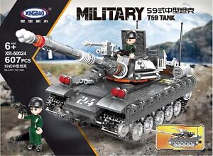 Xingbao Military Series T59 Tank Building Blocks Set 607 pcs 50024