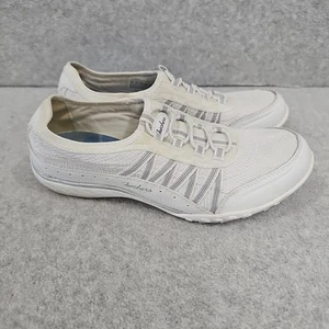 Zapatos Skechers Calce Relajado Respiración Fácil Sin Cordones Refrigerados por Aire Blanco Talla 8.5 - Imagen 1 de 7