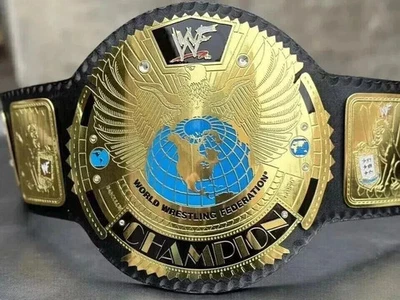 Nuevo Big Eagle Attitude Era Championship Réplica Título Cinturón Negro Triple H Cinturón Foto 1 de 4
