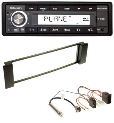 Continental USB 1DIN AUX DAB MP3 Autoradio für Audi A3 8L 00-03 A6 C5 01-05 - Bild 1 von 4
