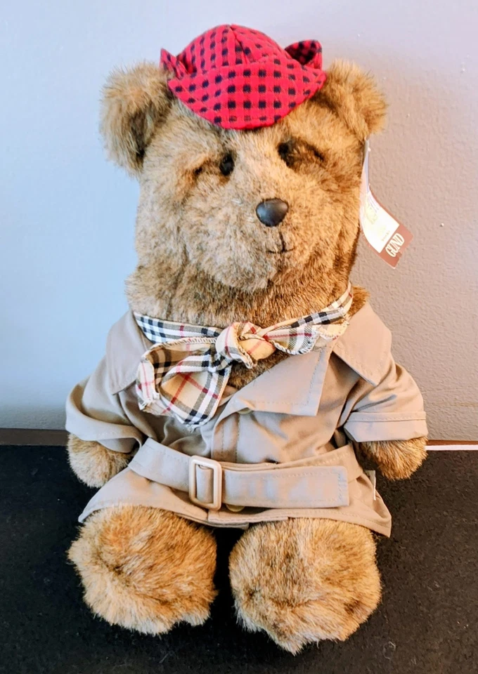 复古! GUND The Last Elegant Bear Dennis Kyte Abiner 冰沙 带原装标签  — 第 1/4 张图片