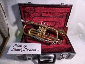 YAMAHA YCR-3330 Short Cornet Red Brass Bell | Japan Made | Smooth Pistons #2343 - Bild 1 von 22