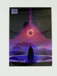 2024 Topps Chrome Star Wars Galaxy The Dark Lord #28 Mini Diamond - Darth Vader - Picture 1 of 2