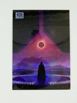 2024 Topps Chrome Star Wars Galaxy The Dark Lord #28 Mini Diamond - Darth Vader - Image 1 of 2