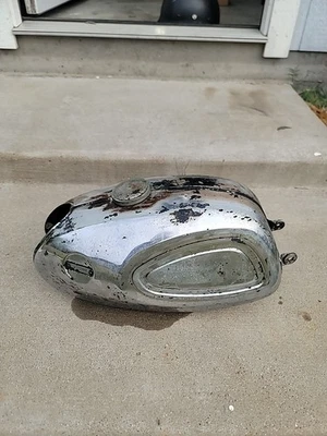 Honda Scrambler 1969 tanque de combustible CB160 tanque Foto 1 de 4