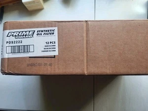 12x Prime Guard POS-2222 Synthetic Oil Filters New Sealed Box Fits GM 5.3L &6.0L - Picture 1 of 6