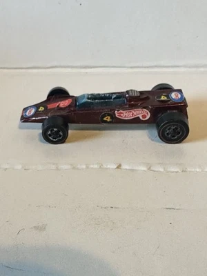 Hot Wheels Redline Lotus Turbine Car 1969 Red Made In Hong Kong - Image 1 of 4