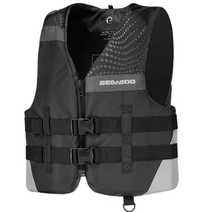 Sea-Doo OEM Motion PFD Life Jacket Vest Small Black 2859760490 - Picture 1 of 4