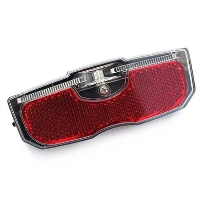 Bike Cycle Bicycle Rear Tail Light Led Red Safety For Luggage Carrier Rack Tool - Image 1 of 4