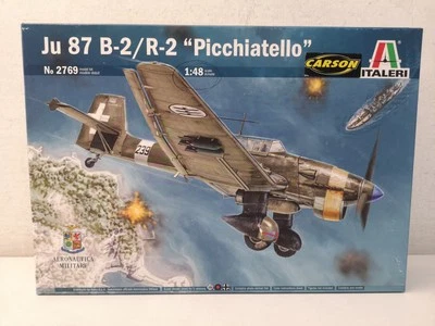 Ju 87 B-2 / R-2 Picchiatello Italeri Kit 2769 1/48 Chiuso -E28 - Immagine 1 di 4