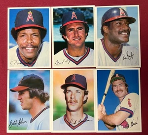 1981 Topps Giant 5 x 7 Angels Complete Team Set Rod Carew/ Fred Lynn/ Don Baylor - Picture 1 of 2