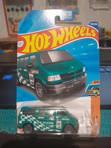 HOT WHEELS DOLLAR GENERAL EXCLUSIVE COLOUR DODGE VAN - Picture 1 of 2