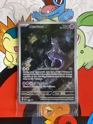 Mewtwo 052 Sv: Scarlet & Violet Promo Cards Holo SEALED PROMO NM - Image 1 of 2
