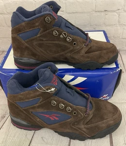 Reebok 26-23490 Women's VIRAZON II Outdoor Shoes Brown Polo Navy Red US 10 - Picture 1 of 15