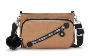Kipling NEW MILOS New Small Shoulder Bag - Early Tan H RRP £73 - Picture 1 of 7