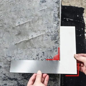 Stainless Steel Multifunctional Corner Ruler for Enhanced Productivity - Picture 1 of 5