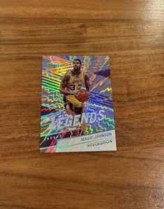 Magic Johnson 2024-25 Panini Revolution Legends variante lampo /175 NRMT+ - Foto 1 di 2