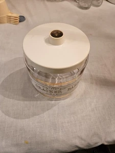 Vintage Pyrex Glas "THE CRACKER BARREL" Cracker Wärmer Cracker Dose Keksdose - Bild 1 von 12