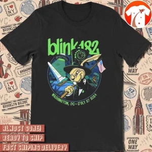 New Blink-182 Tour 2024 Washington DC Shirt S-5XL - Picture 1 of 6