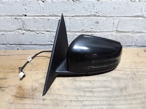 Mercedes C Klasse 08-14 Beifahrer Links Elektrisch Anklappbarer Außenspiegel Schwarz. - Bild 1 von 7