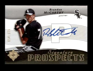 BRANDON MCCARTHY 2005 UD ULTIMATE SIGNATURE ROOKIE AUTOGRAPH AUTO #/125 BF3657 - Picture 1 of 1