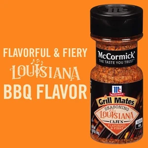 McCormick Grill Mates Louisiana Cajun Flavorful Seasoning, 2.5 oz, 2 CT BB 32024 - Picture 1 of 6