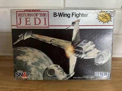 Star Wars Return Of The Jedi B-Wing Fighter Vehicle 1983 Its A Snap Model Kit - Image 1 of 4