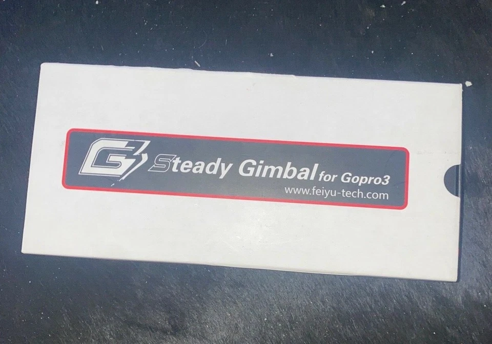 NEW Feiyu Tech G3 Ultra Handheld Steady Gimbal 3 Axis for gopro3 & gopro3+ Black - Image 1 of 2