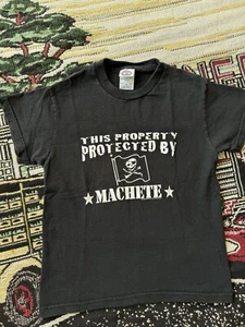 Vintage Y2K Machete Trejo movie spy kids actor funny youth black medium Shirt - Picture 1 of 3