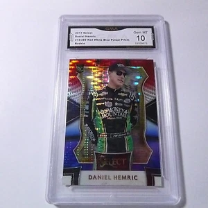 Daniel Hemric 2017 Select rojo blanco azul Prizm Rookie RC # 272/299 grado 10 - Imagen 1 de 2