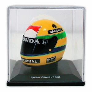 F1 Ayrton Senna McLaren 1988 Rare Helmet Scale 1:5 Formula 1 - Picture 1 of 2