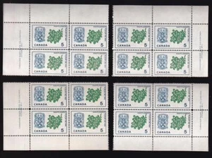 Canada 1965 Nova Scotia Mayflower 5¢, MNH PB set sc#420 - Picture 1 of 1