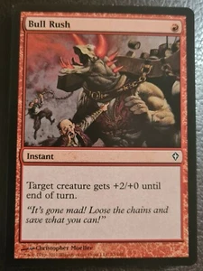 Bull Rush - Common - Worldwake #73 - MTG  - Picture 1 of 1