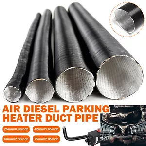 25mm 42mm 60mm 75mm Duct Pipe For Air Diesel Parking Heater Ducting Pipe Hose - Bild 1 von 34