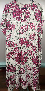 Rest and Relax Lounge Patio Kaftan Dress One Size S/S Celestial Pattern Good Co.