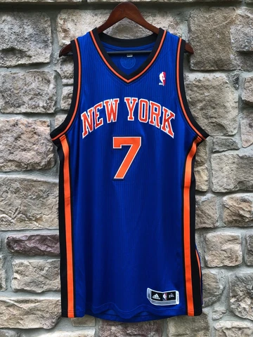 2010 Carmelo Anthony New York Knicks Adidas Rev 30 Authentic NBA Jersey Sz XXL Cover