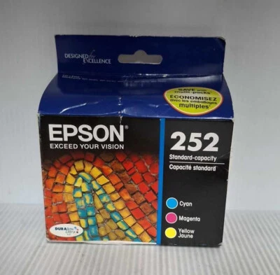 EPSON 252 DURABrite Ultra Ink Standard Capacity Color Combo Pack (T252520) - Image 1 of 3