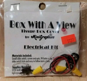 VINTAGE ELECTRICAL KIT BY MINI GRAPHICS FOR MINIATURE DOLLHOUSE - Picture 1 of 5