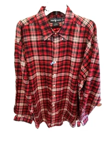 Polo Ralph Lauren Blair Herren L/S kariertes Flanellhemd Gr. XL - Bild 1 von 2