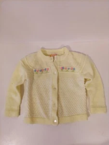 Vintage Celebrity Knittwear Yellow Baby Sweater - Picture 1 of 8