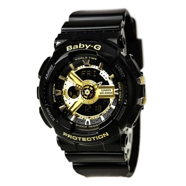 Casio Baby-G Women's Black Watch - BA110-1A